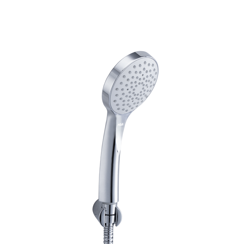 MILA Hydroflo Hand Shower - MBHC0200CM, Hand Shower with Chrome Hand Shower, Single Function, Full Spray